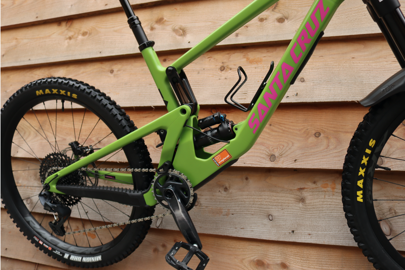 Current Demo Bike - Santa Cruz Nomad 5 C S Model - Large - Adder Green -2